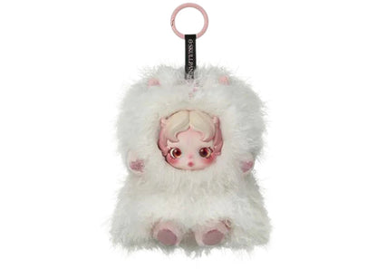 SKULLPANDA You Found Me! Series Plush Doll Pendant- Ghostie -Öppen Box - Sluten påse!