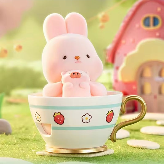 MOMO BUNNY Strawberry Town Blind Box Single Box