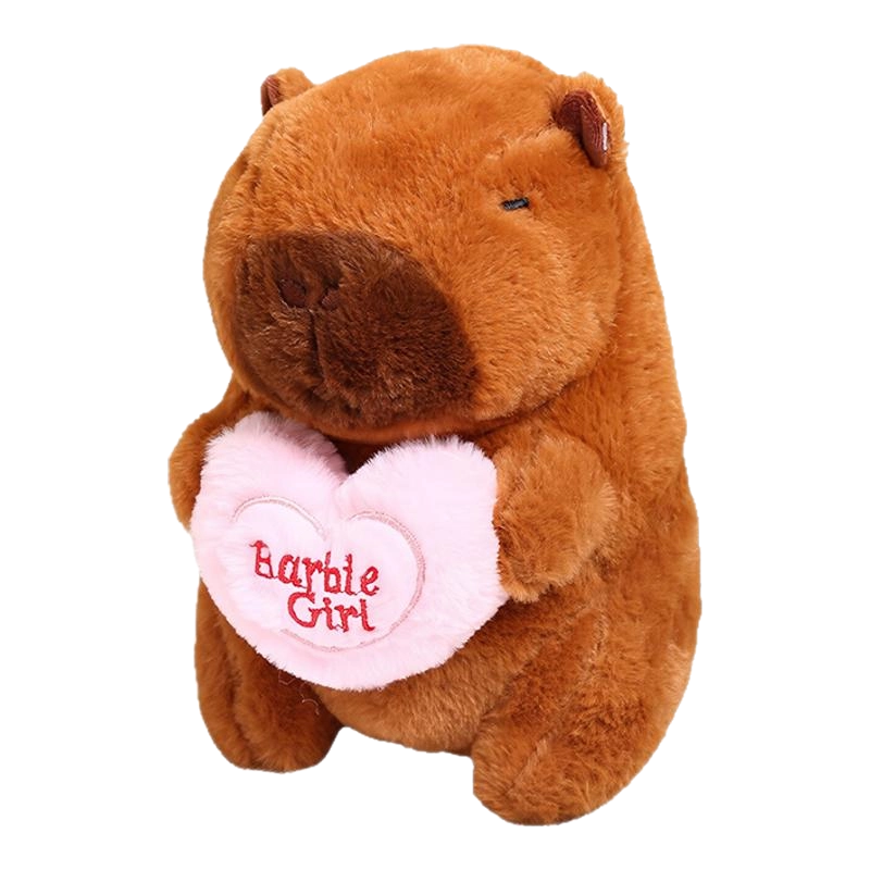 Kapybara Barbie Girl 22cm Plush