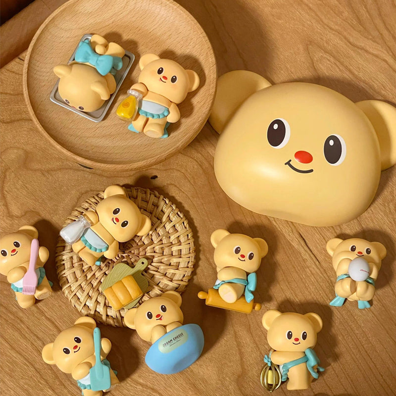 Funism x Butterbear Baking Master Series Bear Head Blind Box Single Box (3-in-1)