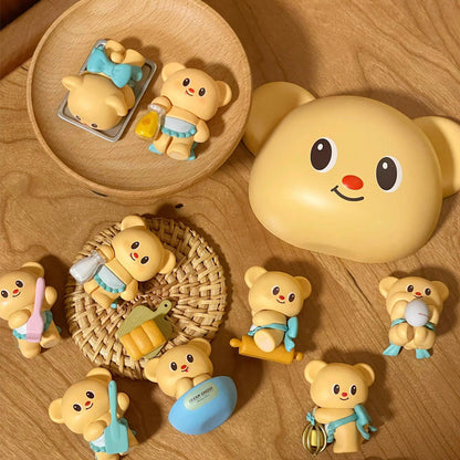 Funism x Butterbear Baking Master Series Bear Head Blind Box Single Box (3-in-1)