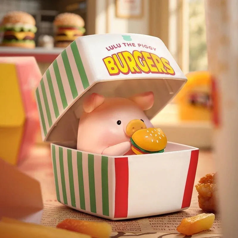 LuLu the Piggy Burger Express Movable Series Figures, Blind Box Single Box