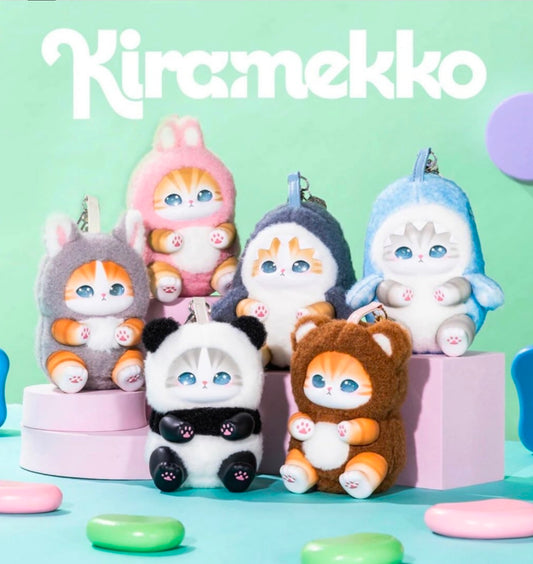 Mofusand Kiramekko Fluffy Kittens Series Plush Blind Box Single Box