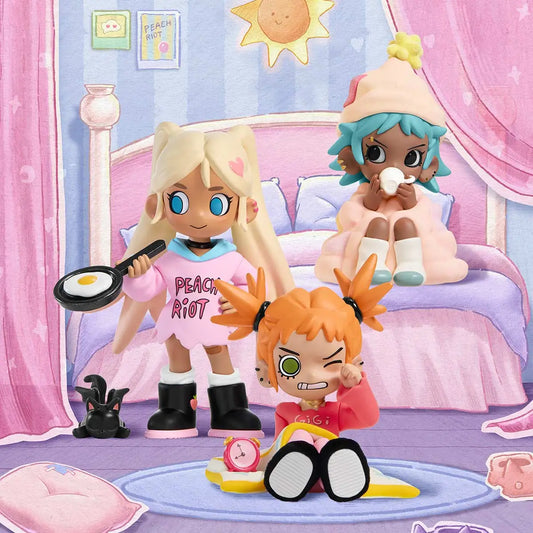 Lil Peach Riot Sleepover Series Figures Blind box Single Box
