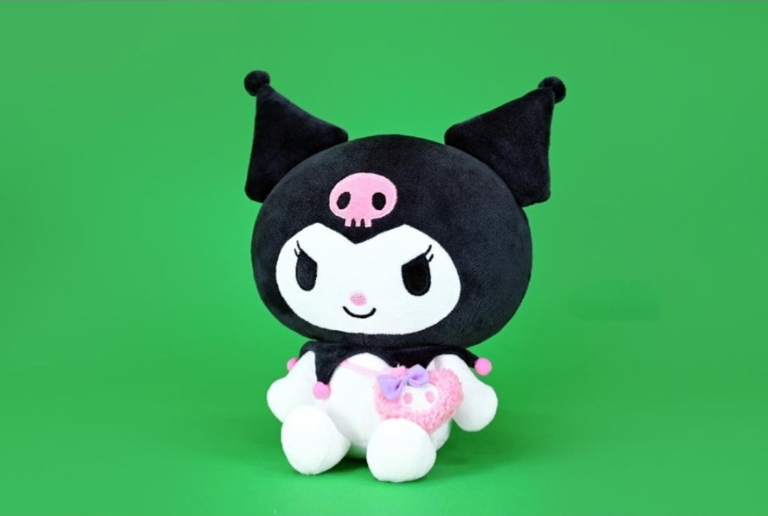 Kuromi plush med liten väska
