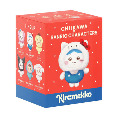 Chiikawa × Sanrio Characters Kiramekko (Hachiware × Hello Kitty)