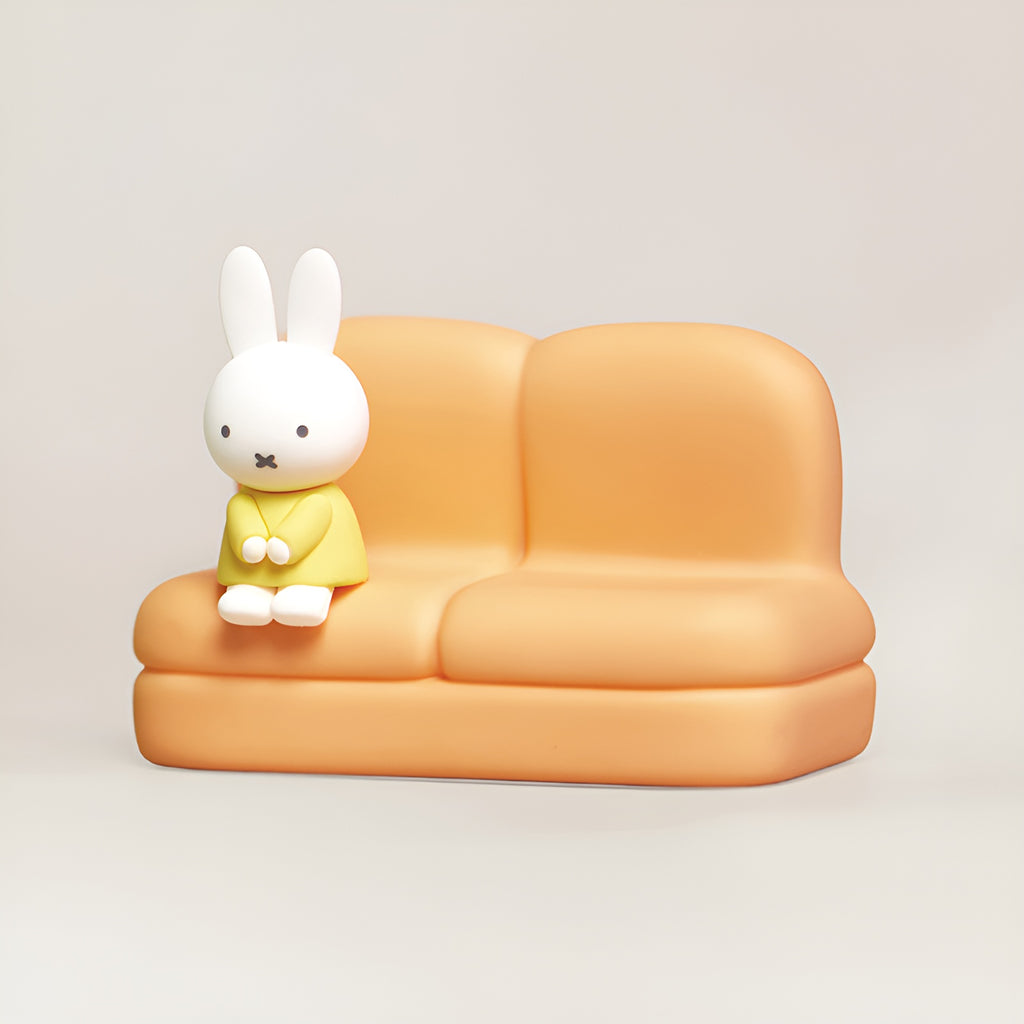 Miffy Sofa Phone Stand/Card Stand/Sofa For Dolls - Blind Box Single Box