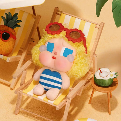 CRYBABY Vacation Mode On Series-Vinyl Plush Pendant Blind Box Single Box
